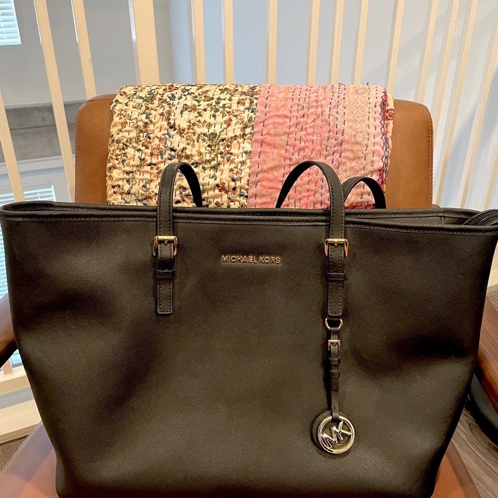 Michael Kors Laptop Bag - Black